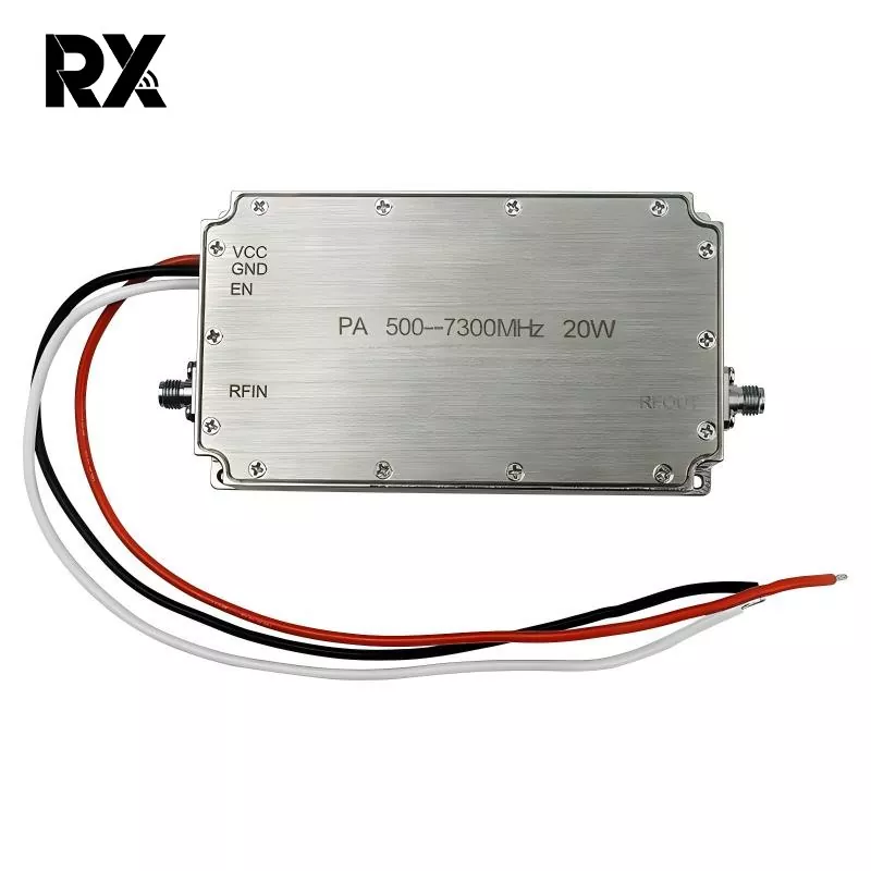 Penguat Kuasa Jalur Lebar Ultra 20W 500-7300MHz
