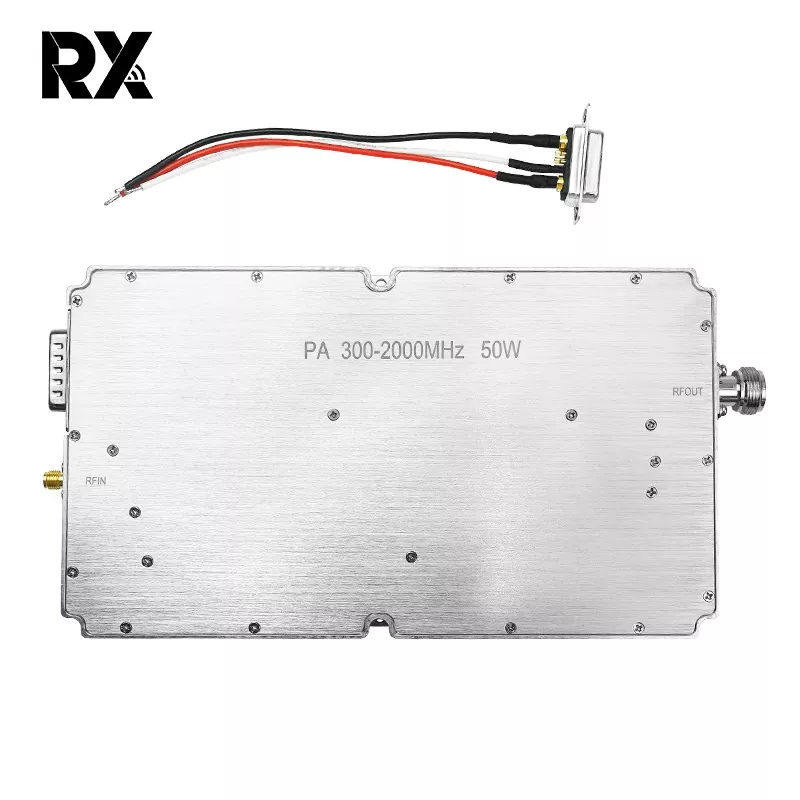 Prestasi tinggi 300-2000MHz RF Amplifier Modul Jammer