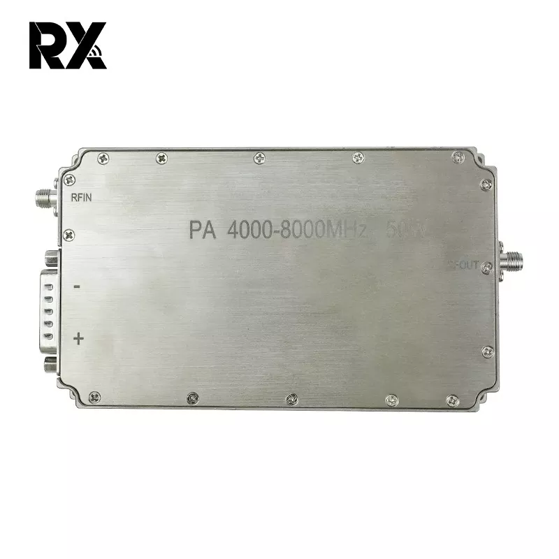 Sistem RF Penguat Kuasa Ultra-Wideband C-Band 4-8 GHz 50W